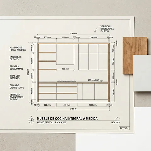 Diseño de mobiliario personalizado Maderarte